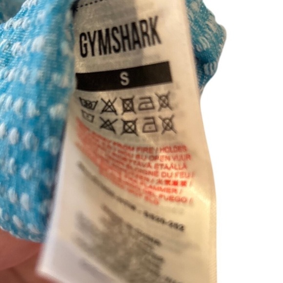 Gymshark Vital Seamless Leggings Teal Blue Marl High Waist Womens Small S - Picture 3 of 3